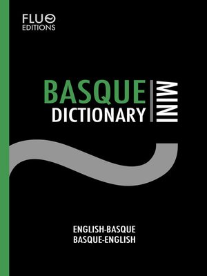 cover image of Basque Mini Dictionary